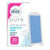 Veet Essential Inspirations Wax Strips Til Ben - 20 stk.