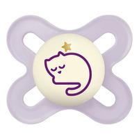 MAM Original Start Night Silikone Sut 0-2 mdr. - Lilla