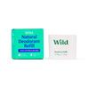 Wild Natural Deodorant Refill Fresh Cotton & Sea Salt - 40 g.