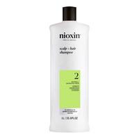 Nioxin System 2 Shampoo for Thinning Hair - 1000 ml.