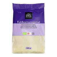 Urtekram Fuldkornsmajsmel Ø - 500 g.