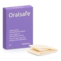 Oralsafe Slikkelapper m. jordbær - 8 stk.