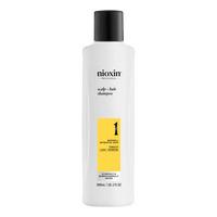 Nioxin System 1 Shampoo for Natural/Untreated Hair - 300 ml.