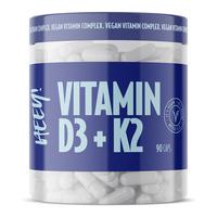 Heey! Vitamin D3/K2 + Superfruits - 90 kaps.