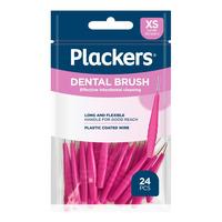 Plackers Dental Brush XS 0,4 mm - 24 stk.