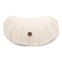 GOYOGI Calm Organic Cotton Crescent Meditation Cushion - Natural - 1 stk.