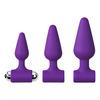 Baseks Begynder Vibrerende Butt Plug Sæt