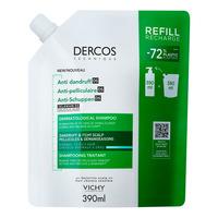 Vichy Dercos Anti-Dandruff Shampoo for Normal or Oily Hair - 390 ml.
