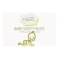 Vatpinde til baby økologisk bomuld - 60 stk.