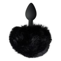 Baseks Furry Bunny Tail Butt Plug Sort