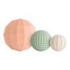Mushie Nesting Spheres Sensory Toy - Blush - 1 stk.