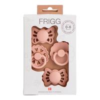 FRIGG Baby's First begynder suttepakke - Floral Heart Blush - 4 stk.