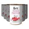 Brit Mono Protein vådfoder m. lam - 6 x 400 g.