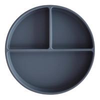 Mushie Silikone Tallerken Rumdelt Tradewinds - 1 stk.