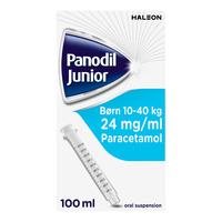 Panodil Junior oral opl. 24 mg/ml - 100 ml.
