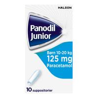 Panodil Junior 125 mg - 10 suppositorier