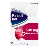 Panodil Hot pulver til oral opl. 500 mg - 10 breve