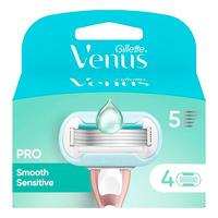 Gillette Venus Deluxe Smooth Sensitive barberblade - 4 stk