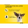 AdTab tyggetabletter til hund, 1,3-2,5 kg (56 mg) - 3 tabl.