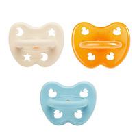 Hevea sut, Trial Trio-Pack, Newborn 0+ mdr, Natural, Milky White & Baby Blue - 3 stk.