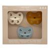 Hevea sut, Trial Trio-Pack, Newborn 0+ mdr, Natural, Milky White & Baby Blue - 3 stk.