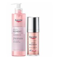 Eucerin Anti-Pigment Cleansing Gel + Serum Set - 1 sæt