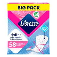 Libresse Regular Big Pack - 58 stk.