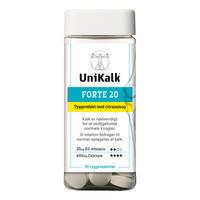 UniKalk Forte tyggetablet med citrussmag - 90 tyggetabl.
