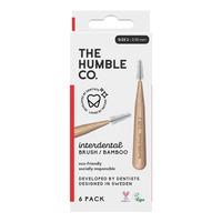 The Humble Co. mellemrumsbørste str. 2, rød - 6 stk.