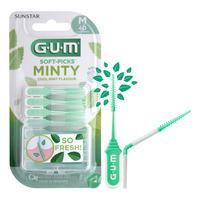 Gum Soft Picks Mint Medium - 80 stk.