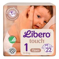 Libero Touch 1 2-5 kg. - 22 stk.