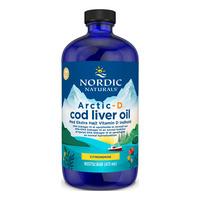 Nordic Naturals Cod Liver Oil + D m. citrus - 473 ml