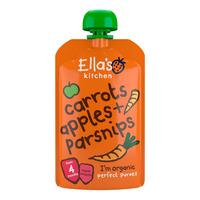 Ella's Kitchen Gulerod, Æble og Pastinak 4+ mdr. Ø - 120 g.