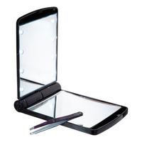 UNIQ Lommespejl m. LED Lys - 1 stk.