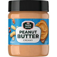 Taste of Nature Peanut Butter Creamy Ø - 340 g.