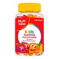 Multi-Tabs Kids Gummies Appelsin & Bærsmag - 60 stk.