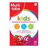 Multi-Tabs Kids Hindbær/Jordbær - 90 tyggetabl.