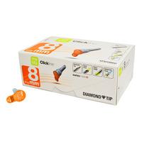 MyLife Clickfine penkanyle, steril, 8 mm - 100 stk.