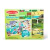 Melissa and Doug Klistermærkehæfte Genanvendeligt - Dyrelevesteder - 1 stk.