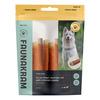 Faunakram 12 cm Chicken Filled White Rawhide Bone - 300 g.