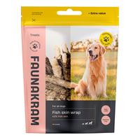 Faunakram Collagen Stick with Fishskin Wrap - 300 g.
