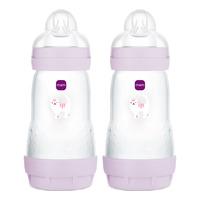 MAM Easy Start Anti-Colic Sutteflaske 260 ml, Lilla - 2 stk.
