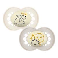 MAM Original Night Sut 6-16 mdr., Neutral - 2 stk.