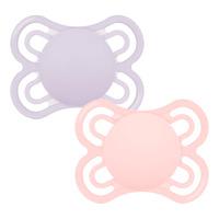 MAM Perfect Silk Sut Pink 0-6 mdr. - 2 stk.