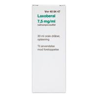 Laxoberal 2care4 7,5 mg/ml oral dråbeopløsning - 30 ml.