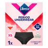 Libresse Menstruationstrusse Hipster Black - XS