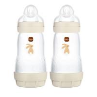 MAM Easy Start Anti-Colic Sutteflaske 260 ml, Neutral - 2 stk.