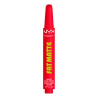 NYX Professional Makeup Fat Matte Slick Click Lip Balm - 15 Fuzzy Flame - 2 g.