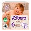 Libero Touch 6 Åben Ble 13-20 kg. - 21 stk.