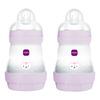 MAM Easy Start Anti-Colic 160 ml. - Lilla - 2 stk.